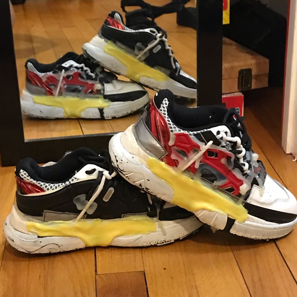 Wax Drip Streetware Sneakers